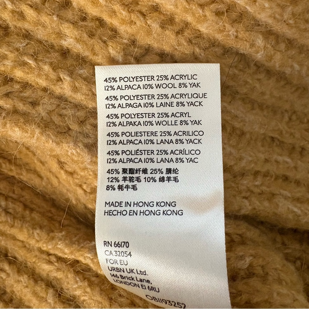 Anthropologie Amanza Fringed Cardigan, Sz XS/S - Picture 15 of 15